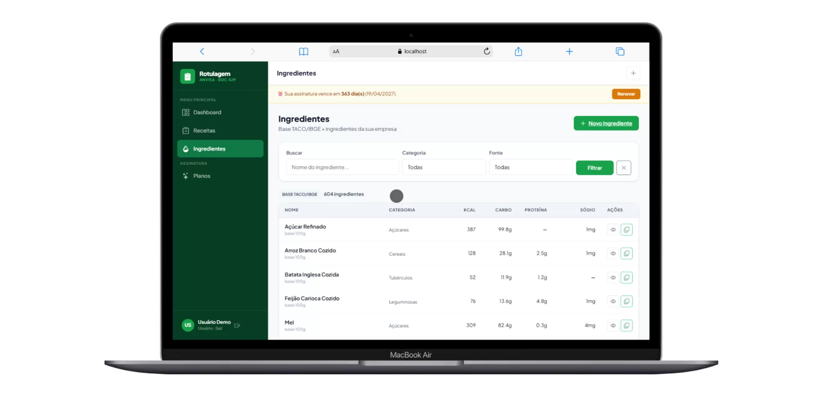 Sistema de Rotulagem